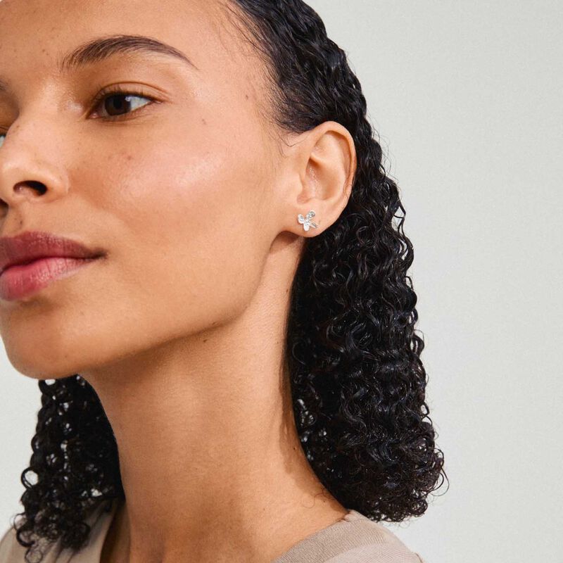 Pilgrim Aglaia Earrings - Silver Plated image number 1